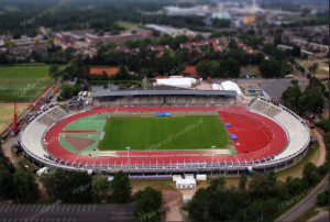 Een prachtige Aerial het FBK stadion (van Tjerk Verbraaken) 