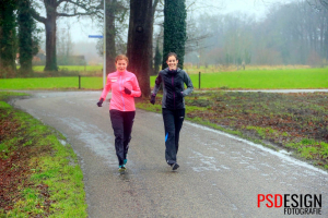 Marlin en Marijke gezamenlijk in- of uitlopen